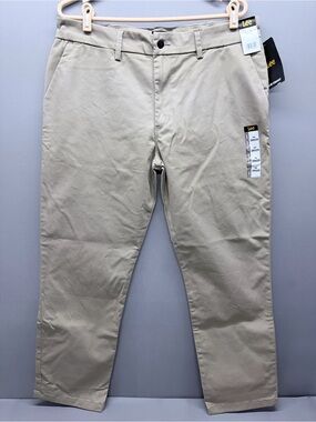 Lee Men’s Tan Straight Fit Chino Pants